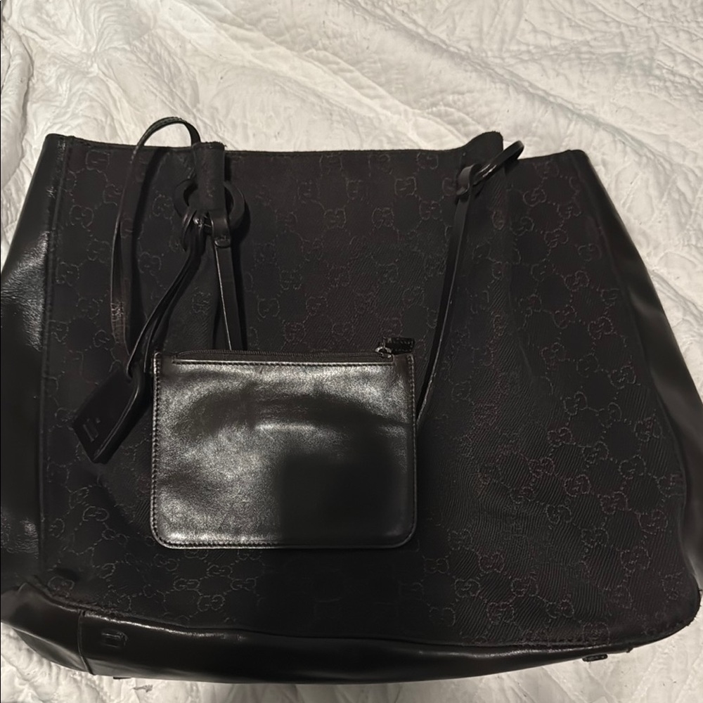Gucci  Tote Bag with Pouch COA included